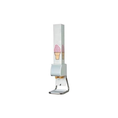Dispense Rite Dispense-Rite Countertop Boxed Cone Dispenser BCDS-BFL
